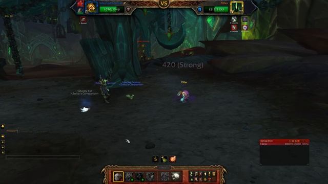 WOW - Pet Battle - Pilfer - Full Undead Team смотреть онлайн
