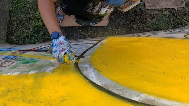 Graffiti. Street art. Родник Салтовка Харьков. смотреть онлайн