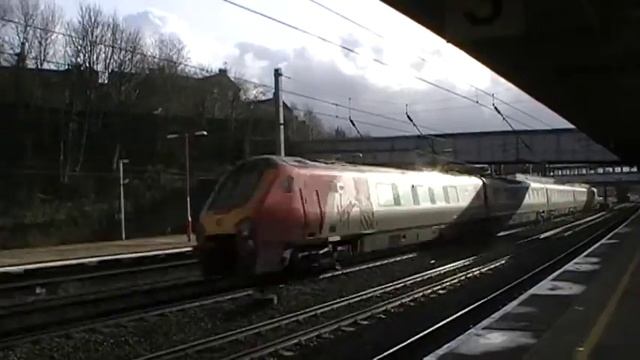 Virgin Trains 221105, William Baffin, Lancaster 24/1/09 смотреть онлайн