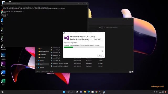 How to Fix Microsoft Visual C++ Runtime required to run this program смотреть онлайн