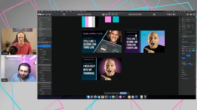 Professional UI/UX Designer Enok Madrid Helps Me With My Thumbnails смотреть онлайн