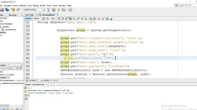 Send email using java program (Applied java video series part-1) смотреть онлайн