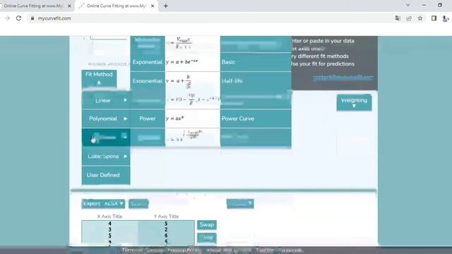 #online curve fitting without any software смотреть онлайн