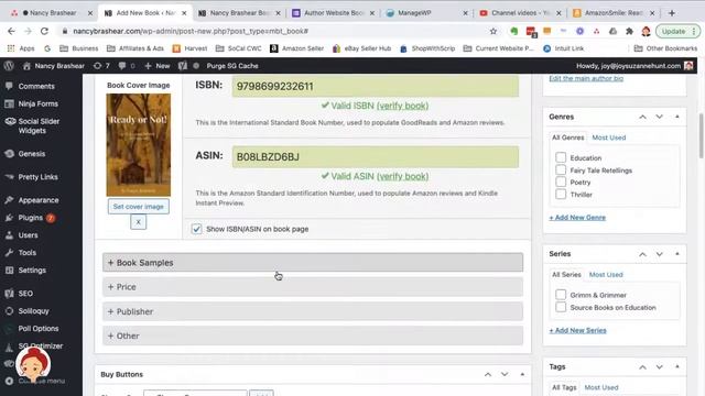 How to Add or Edit a Book using MyBookTable in Wordpress смотреть онлайн