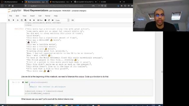 Introduction to NLP, Preprocessing and Tokenization, Word2Vec смотреть онлайн