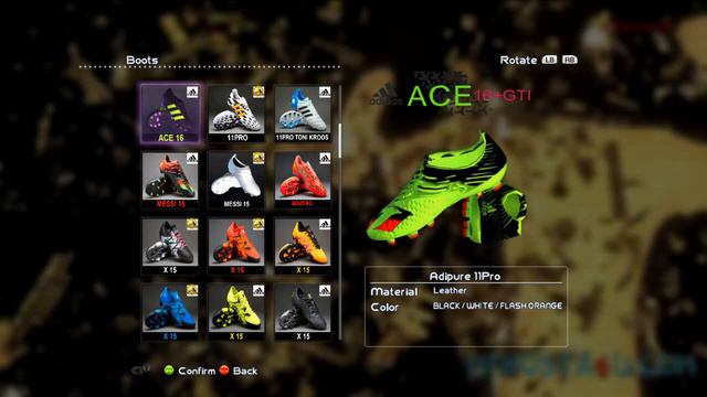 PES 2013 | Semi Solar Slime Adidas Messi 15.1 Boots 2016/17 смотреть онлайн