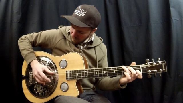 Acoustic Music Works Guitar Demo - Beard Model E Resophonic смотреть онлайн