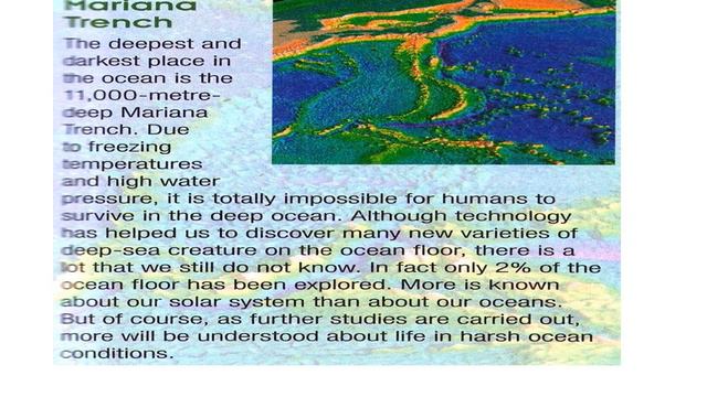 9 grade Theme: Our undiscovered world смотреть онлайн