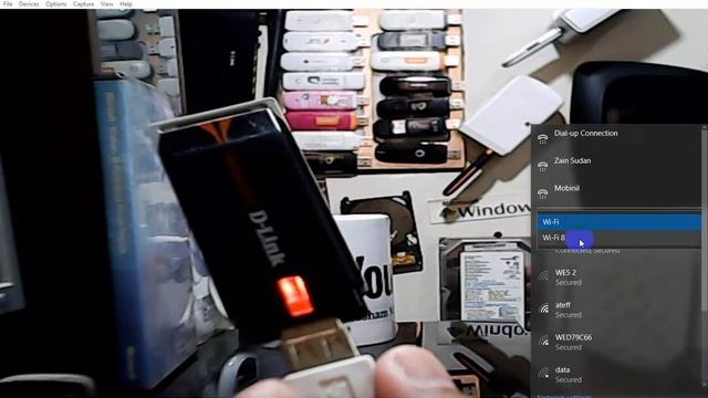 واى فاى يدعم المونيتور مود D Link DWA 110 USB Wireless