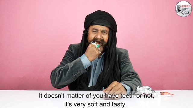 Tribal People Try Kinder Bueno