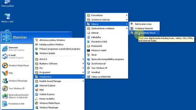 Otvorenie programu windows media player x264 Softimex WindowsXP Kmet смотреть онлайн