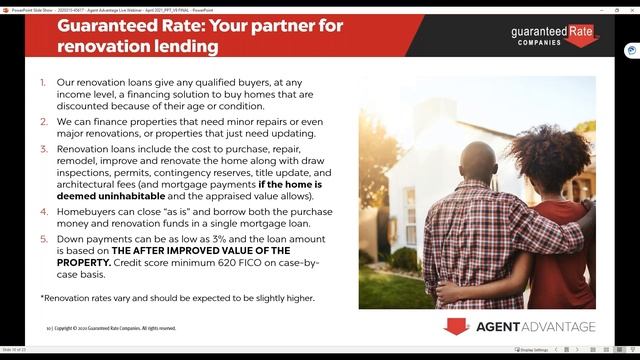 Live Webinar: Increase Your Selling Power With Renovation Loans