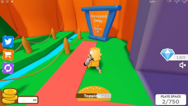 КУПИЛ БЕСКОНЕЧНЫЕ ДЕНЬГИ за 8000 РОБУКСОВ! ПРОШЕЛ ИГРУ за 1 СЕКУНДУ! СИМУЛЯТОР ЧИЗБУРГЕРА! ROBLOX смотреть онлайн