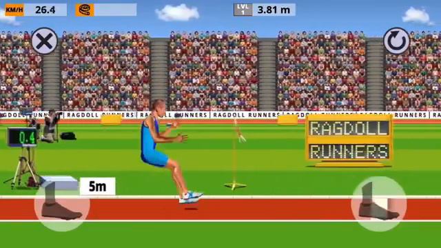 Highscore 8.20m - Ragdoll Runners ( Individuals Levels - Medium Triple Jump ) смотреть онлайн