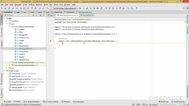 Android Firebase Introduction | Firebase Push Notification Tutorial (in Hindi) смотреть онлайн