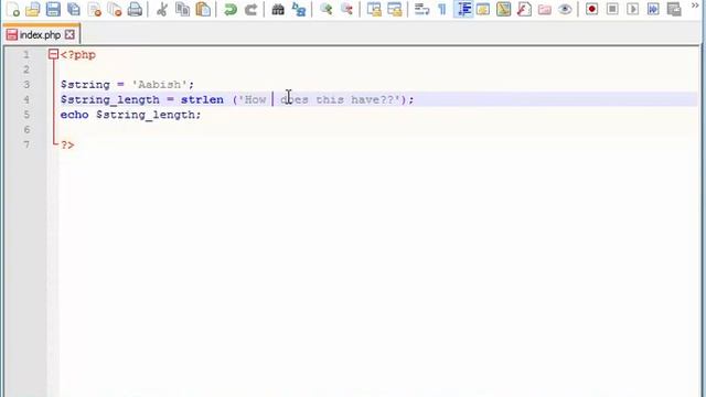 PHP Tutorial - 40 String Functions- String Length смотреть онлайн
