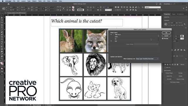 Using Photoshop and Illustrator Layers in InDesign ft. David Blatner // CreativePro Tutorial смотреть онлайн