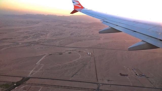 Hurghada Landing - Landing At Hurghada International Airport - Egypt (4K)