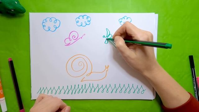 Безотрывное рисование для детей смотреть онлайн