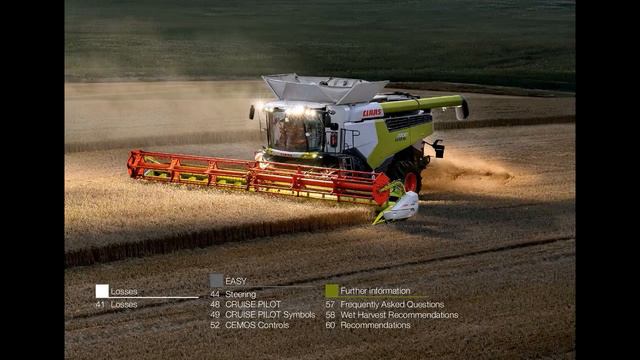 Combines Claas Lexion 740-780 And Claas Lexion 7000-8000. Manuals. Комбайны Claas Lexion...