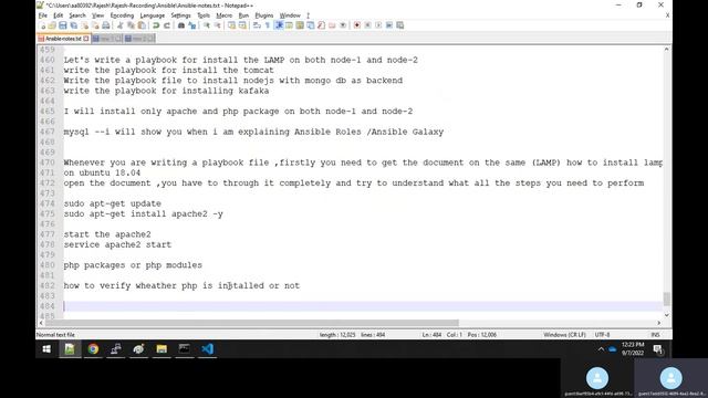 Ansible-Day-16 || Ansible Dry run || inventory in yaml || Playbook to install LAMP in ubuntu смотреть онлайн