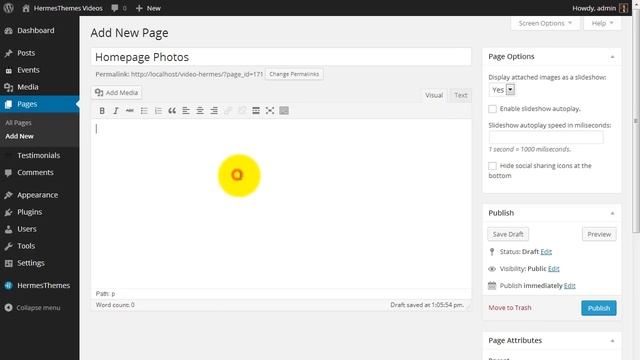 How to: Set up the Homepage Slideshow in a WordPress Theme by HermesThemes смотреть онлайн