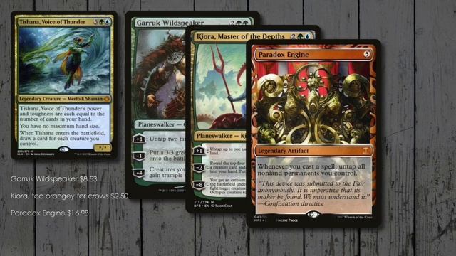 COMMANDER | Tishana Voice of Thunder - Merfolk Tribal | DECK TECH | MtG смотреть онлайн