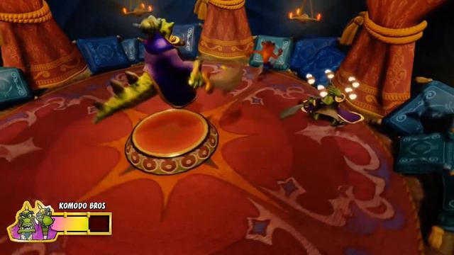 Crash Bandicoot 2 Walkthrough - Warp Room 2: Komodo Brothers смотреть онлайн