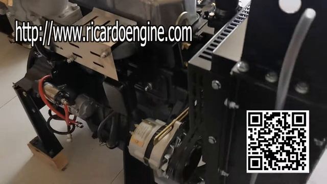 Weichai Ricardo R4105ZD diesel engine for 50kw diesel generator смотреть онлайн