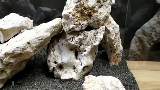 Кенийский камень. Композиция для 180 литрового аквариума смотреть онлайн