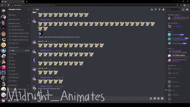 Me: Makes a new emoji on my discord. My members: смотреть онлайн