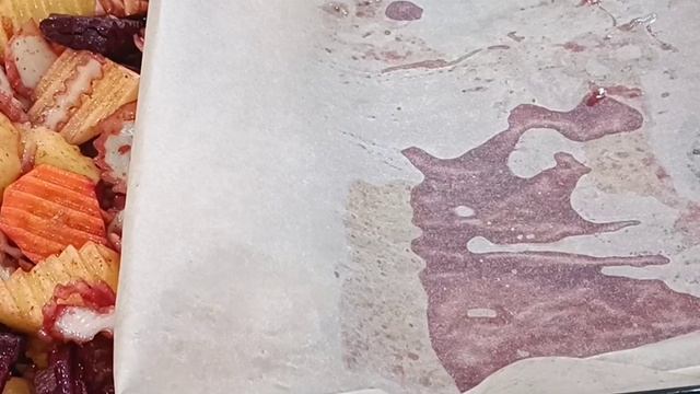 курица в духовке с овощами!??