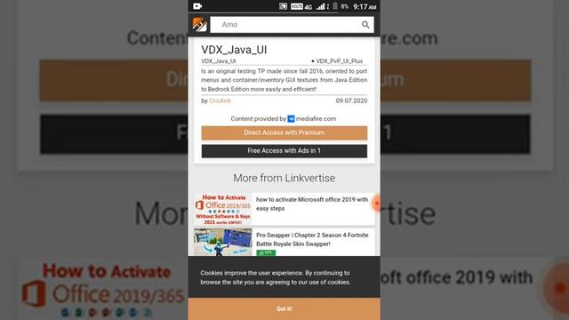 Minecraft vdx Java ui download in Mobile #gameramit смотреть онлайн