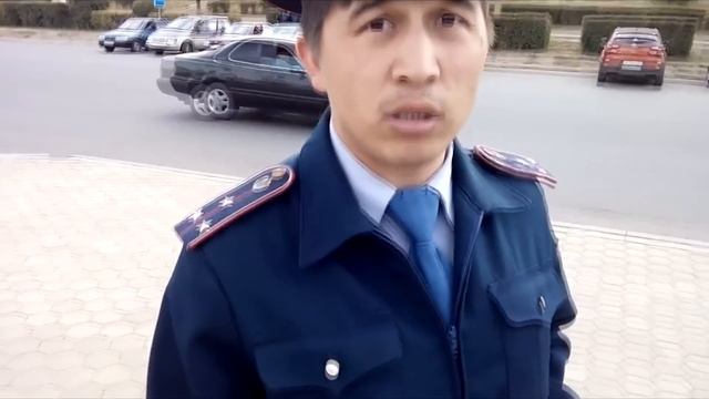 Беспредел полиция Казахстан. ГАИ. Степногорск. "Уберите камеру" смотреть онлайн