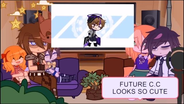 Aftons Reacts to their future!! / FNaF AU / Gacha Club / смотреть онлайн