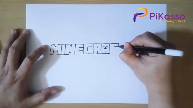 How to Draw Minecraft Logo смотреть онлайн