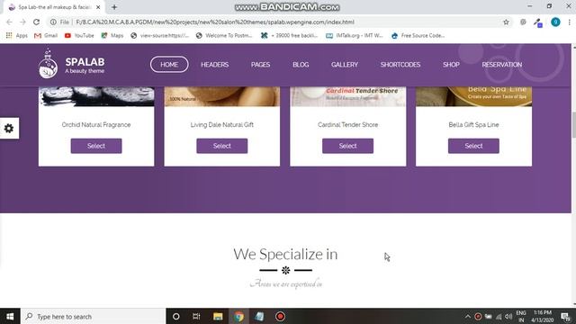 Spa Lab | Beauty Salon, Spa WordPress Theme смотреть онлайн