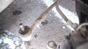 как поменять наконечник рулевой и сделать сход колёс ваз 2107