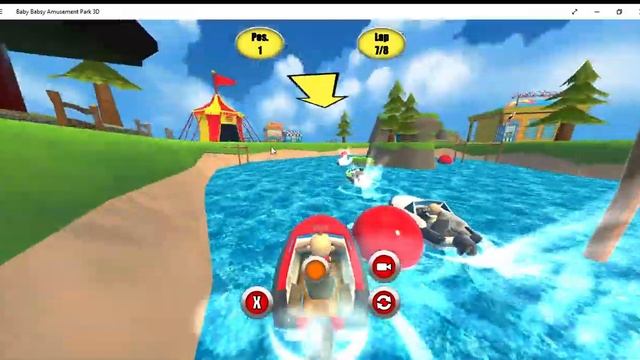 Baby Babsy Amusement Park 3D смотреть онлайн