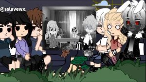 реакция персонажей Tiny Bunny на будущее/прошлое \\2 часть//