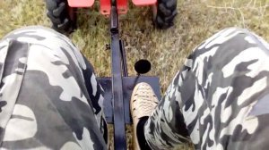 Сенокос  мотоблоком "Салют-100" с роторной косилкой " Заря". Заготовка сена на зиму.