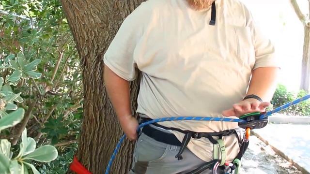 Belaying with the Eddy belay device смотреть онлайн
