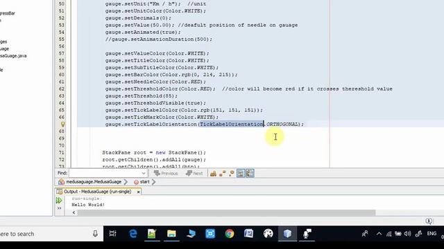 Gauge In JavaFX | Medusa Gauges