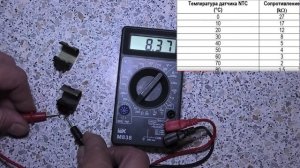 Газовый котёл Vaillant как проверить температурный датчик NTC