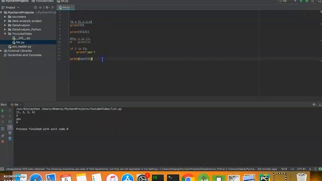 Python Tutorial -1 : List смотреть онлайн