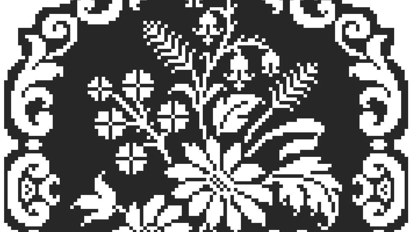 Две старинные ЦВЕТОЧНЫЕ схемы. Вязание, рукоделие, вышивка. Подборка №70. смотреть онлайн