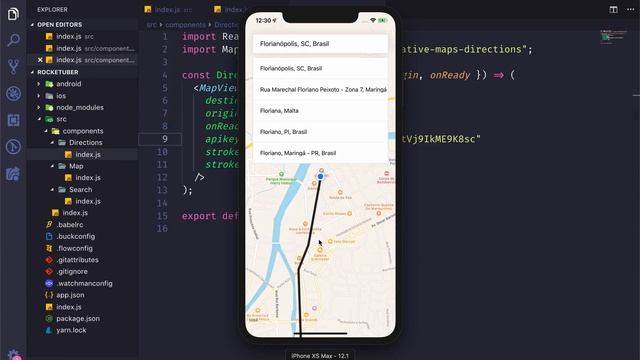 Clonando interface do Uber com React Native | Diego Fernandes смотреть онлайн