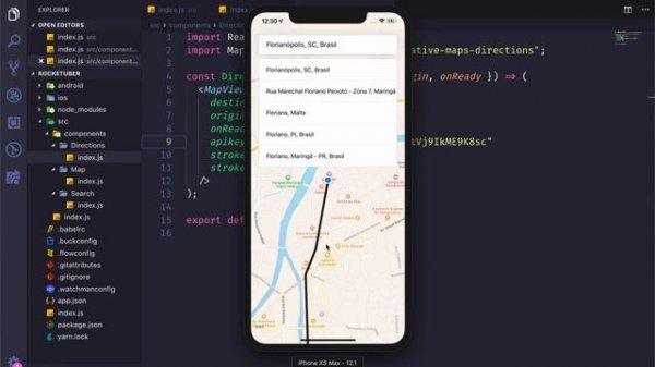 Clonando interface do Uber com React Native | Diego Fernandes