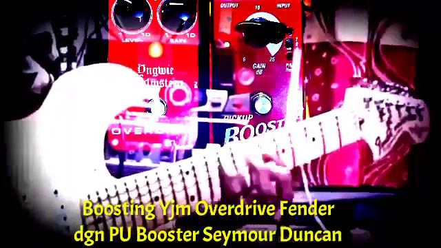 Review Stompbox - Yjm Overdrive [Fender] + PU Booster [Seymour Duncan] смотреть онлайн