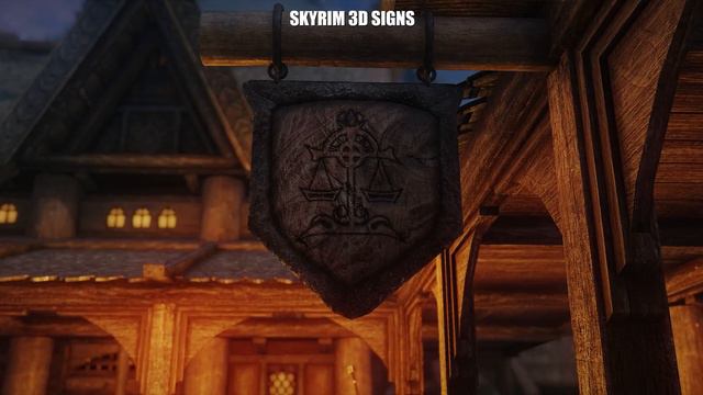 Skyrim SE Mods: Skyrim 3D Signs смотреть онлайн